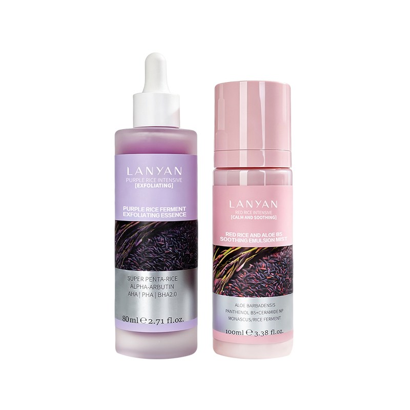 Exfoliating Repairing Moisturizing Salicylic Acid Vitamin C Luxurious Facial Serum Set With Deep Pore Cleaning