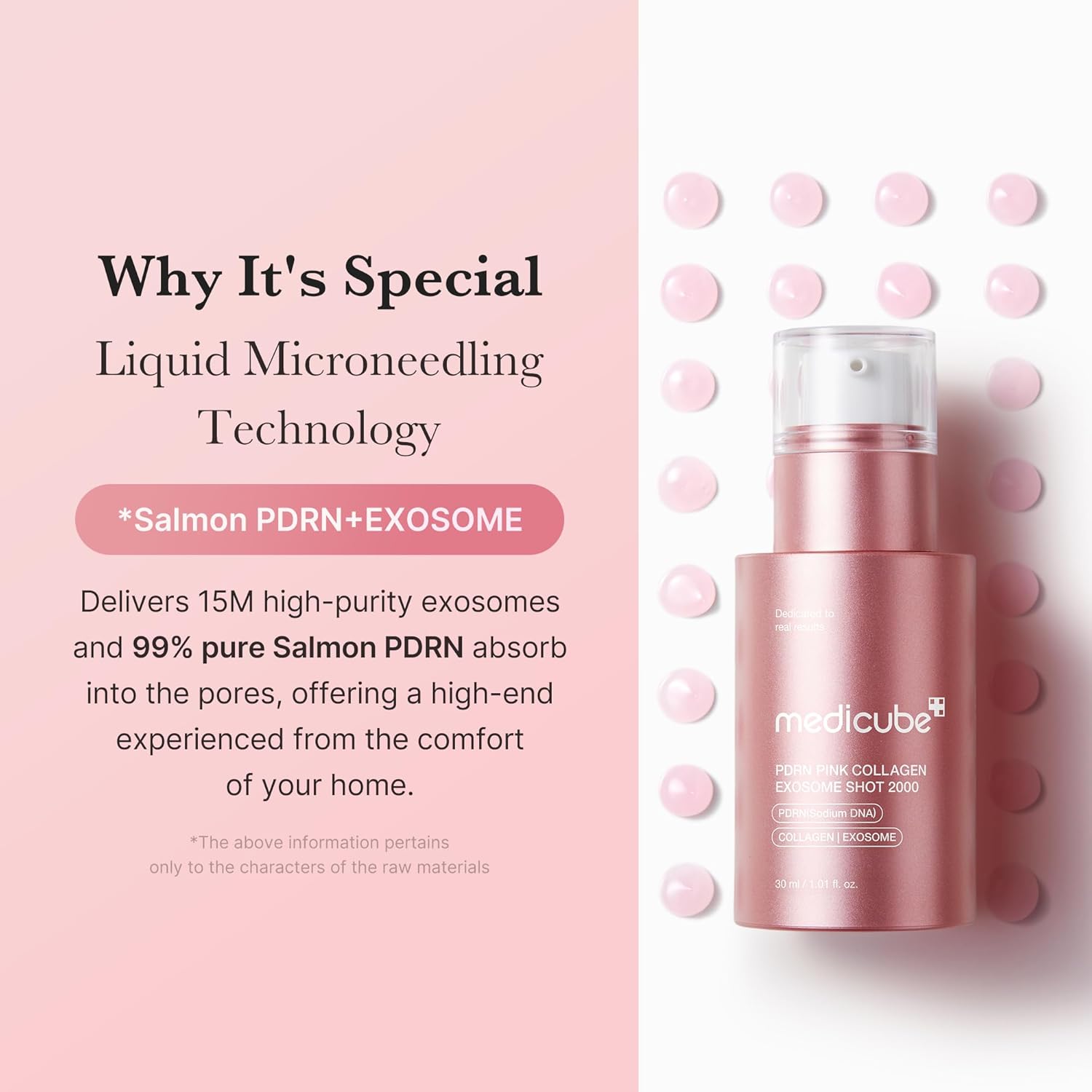 medicube Pink Collagen Shot Serum 2,000 PPM | Liquid Skin Booster Skin Care