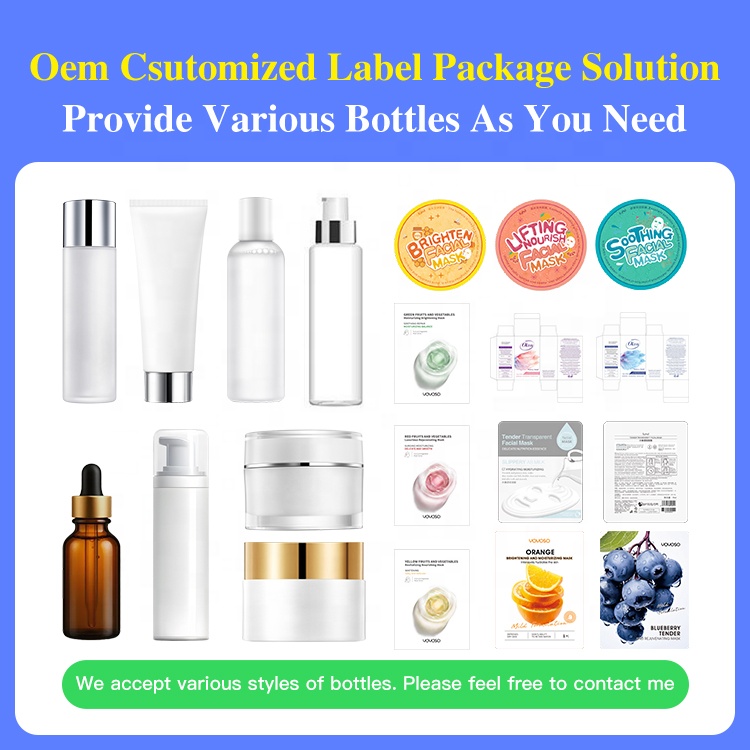 Custom Logo Hydrolyzed Fish Collagen Serum Panthenol Elastic Protein Deep Hydration Firming Anti-Wrinkle Facial Serum