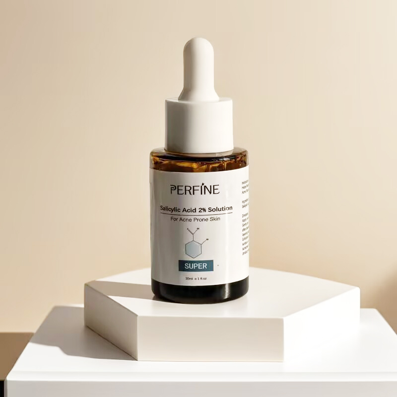 Private Label 2% Salicylic Acid Solution Aloe Vera Based Exfoliating Serum for Face Acne &amp; Hyper-Pigmentation Treatment