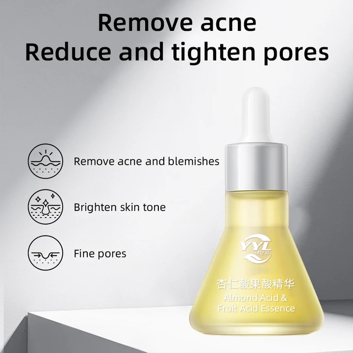 Mandelic Acid AHA Gentle Exfoliating Serum Beginner Friendly Rough Dull Uneven Skin Care Gentle Exfoliating Skin Refining Care