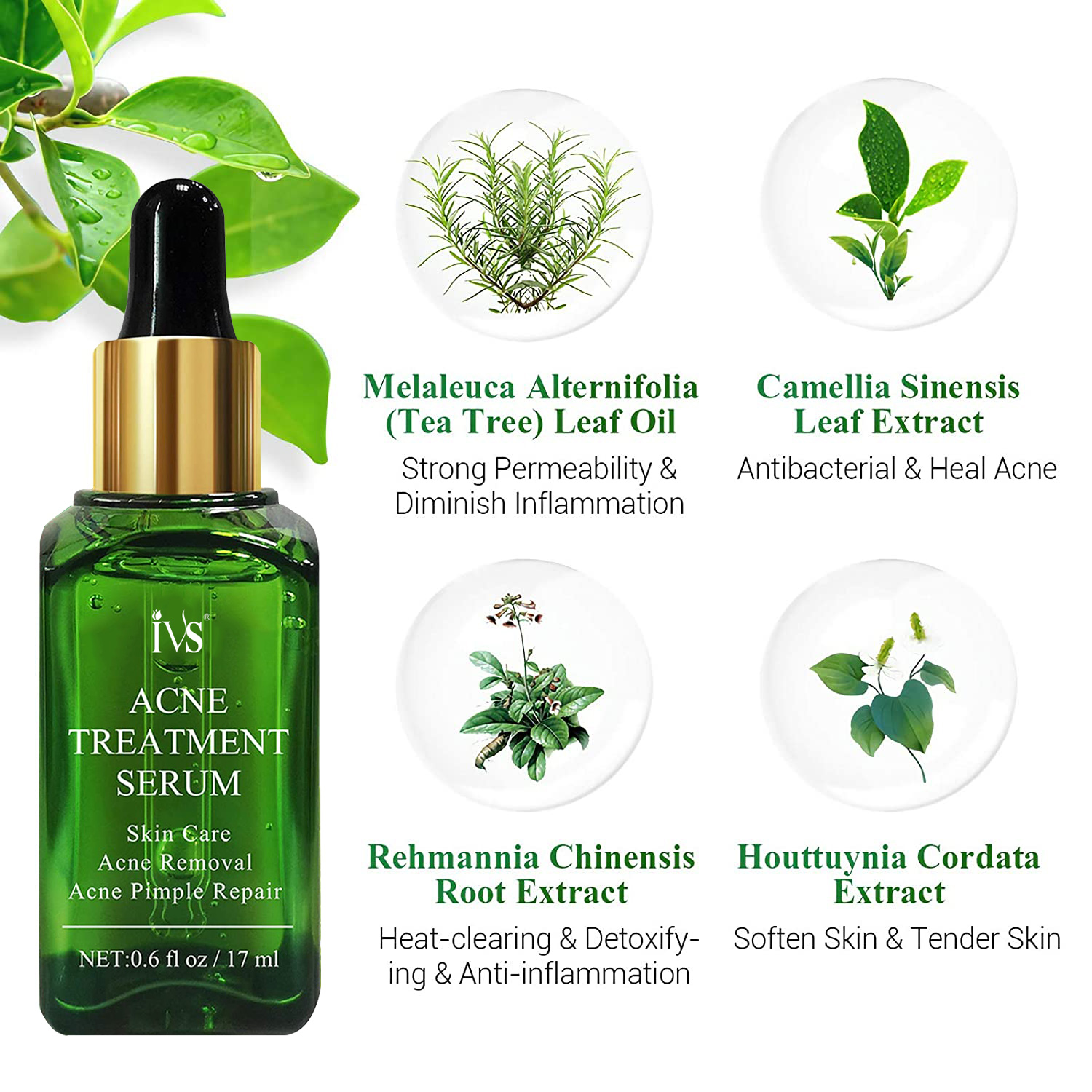 Tea Tree Acne Treatment Serum Photo 3