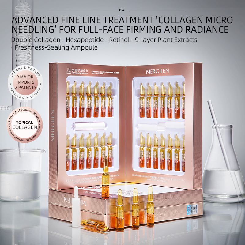 MERCILEN Retinol Facial Serum Moisturizer Anti Aging Retinol Serum Facial Repair Organic Hyaluronic Acid Skin Care Retinol Serum