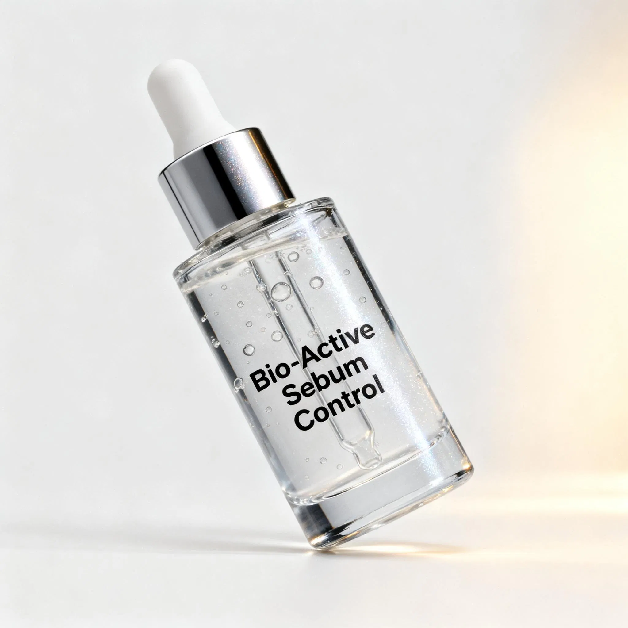 Korean Style Oil-Control and Exfoliating Face Serum with Honeysuckle Ferment Filter and White Willow Bark for Blackhead and Whitehead Removal