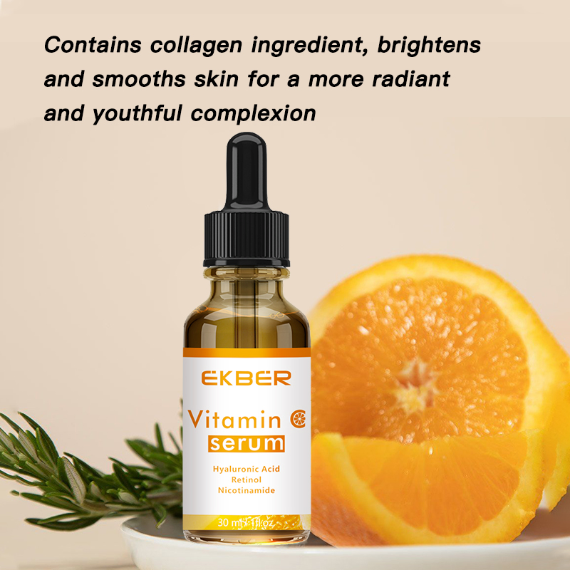Skin Care Lightening Facial Serum Anti Aging Anti Wrinkle Firming Hyaluronic Acid Vitamin E Face Serum
