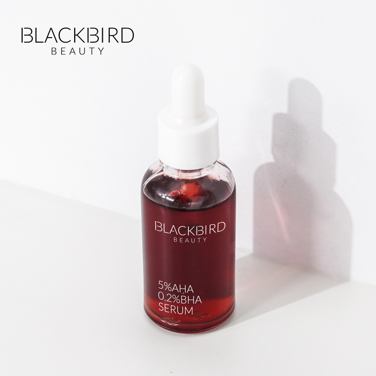Skincare Private Label Moisturizing Face Serum Smoothing Facial Serum AHA BHA Exfoliating Serum for Face