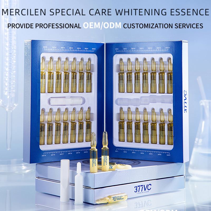 MERCILEN Whitening Essence Anti-Aging Brightening Wrinkle Moisturizing Face Serum Ampoule Dark Spots Whitening Facial Serum