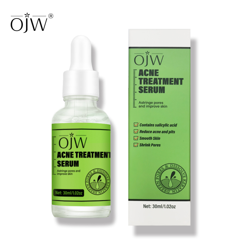 Natural Face Anti Pimple Scar Remover Herbal Acne Treatment Facial Serum