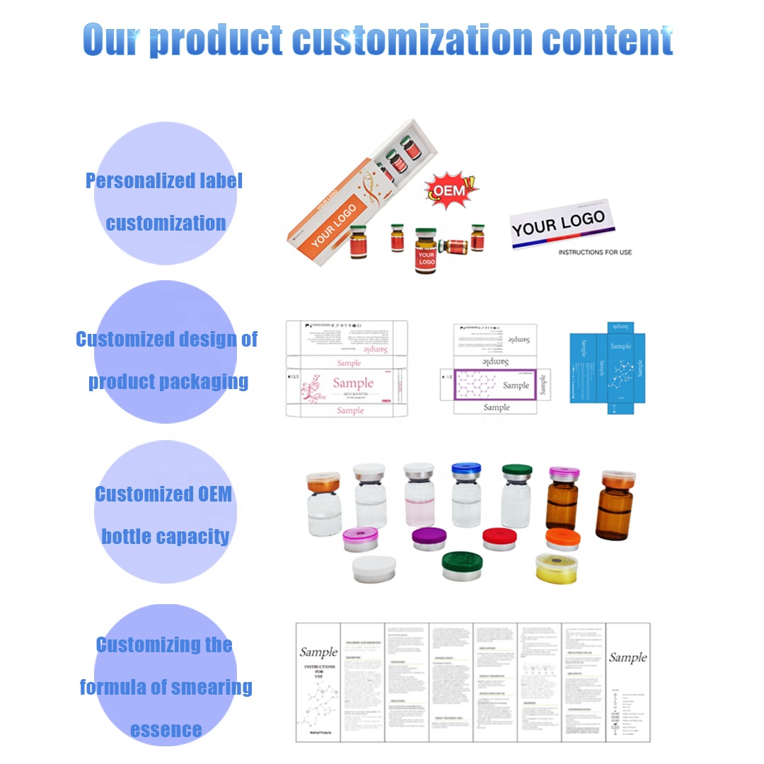 Beauty Cosmetics Skin Care Facial Anti-Aging Whitening Niacinamide Ghk-Cu Peptide Serum