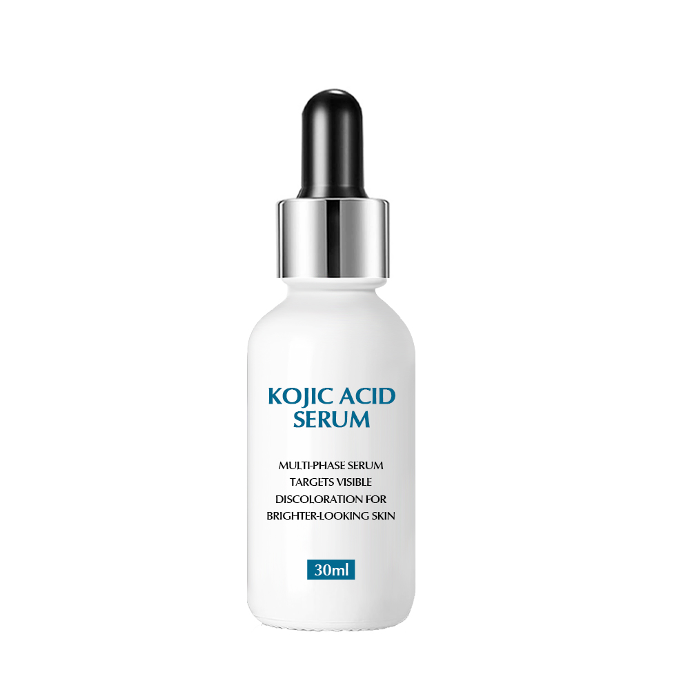 Private Label Freckle Lightening Skincare Korean Face Whitening Whiting Dark Spot Removal Remover Corrector Kojic Acid Serum