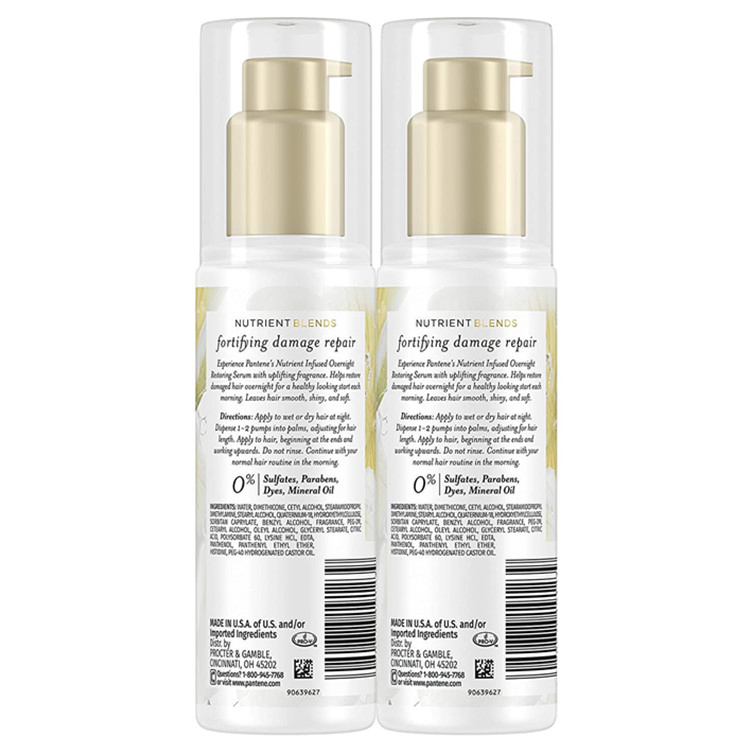 Advanced Nutrient Blends Fortifying Damage Repair Hair Treatment Castor Oil Hair Serum