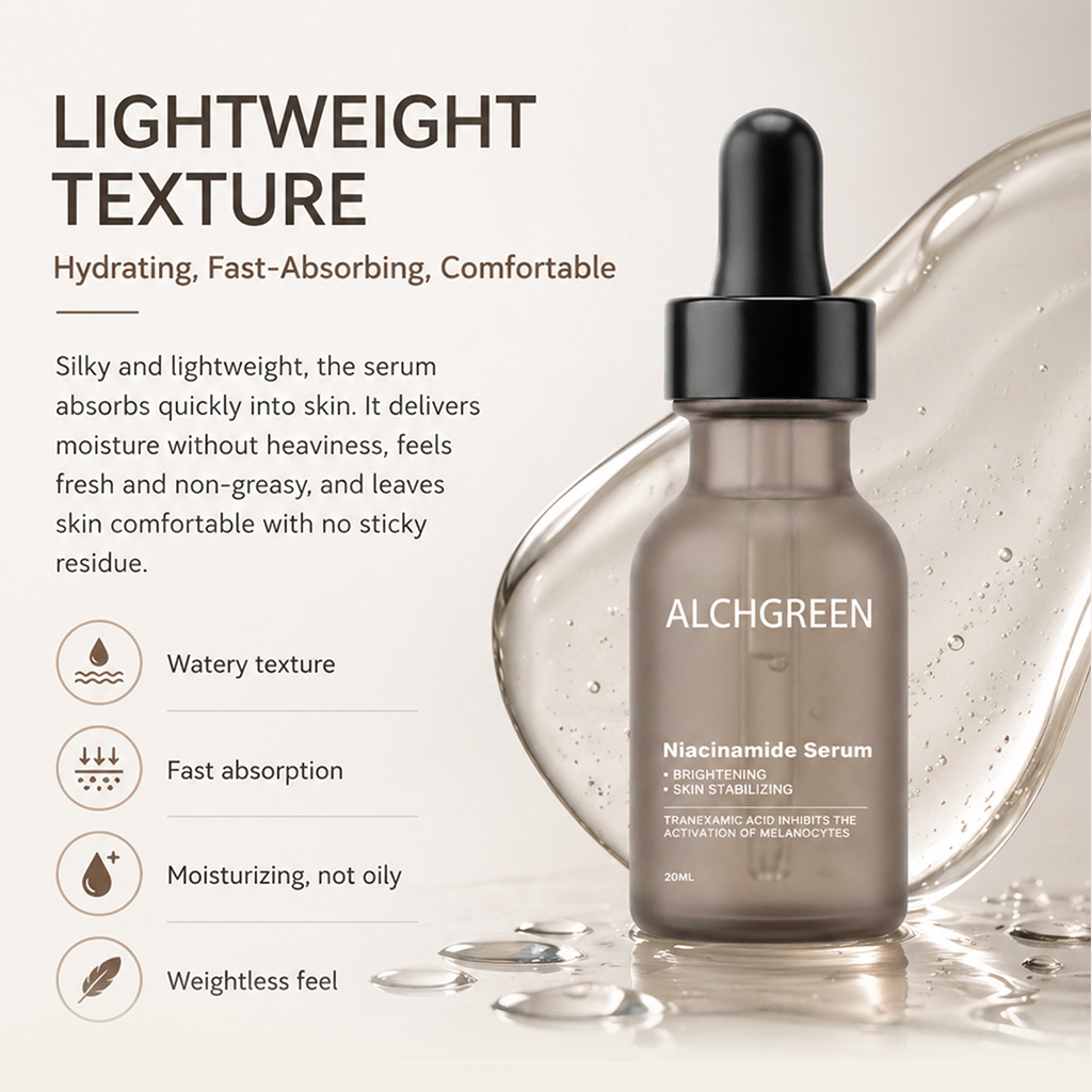 Private Label Dark Spot Corrector &amp; Pore Minimizer, Advanced Illuminating Face Niacinamide Brightening Serum