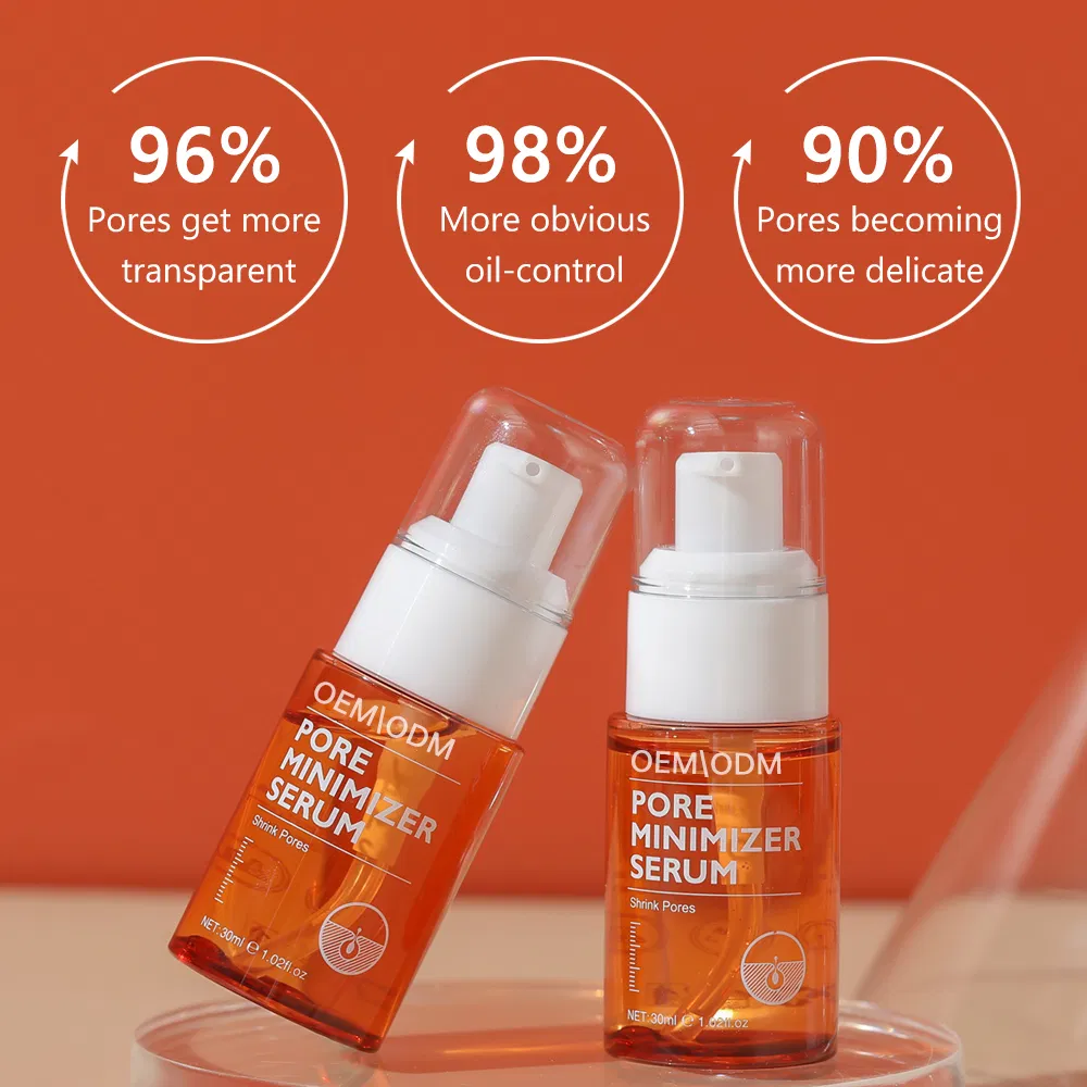 Pore Minimizer Face Serum Multi-Step Solution for Shrinking Pores, Cleansing, Oil Control Serum