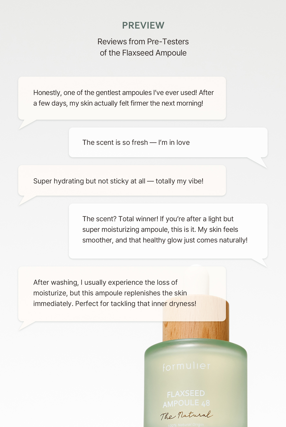 Ampoule product show
