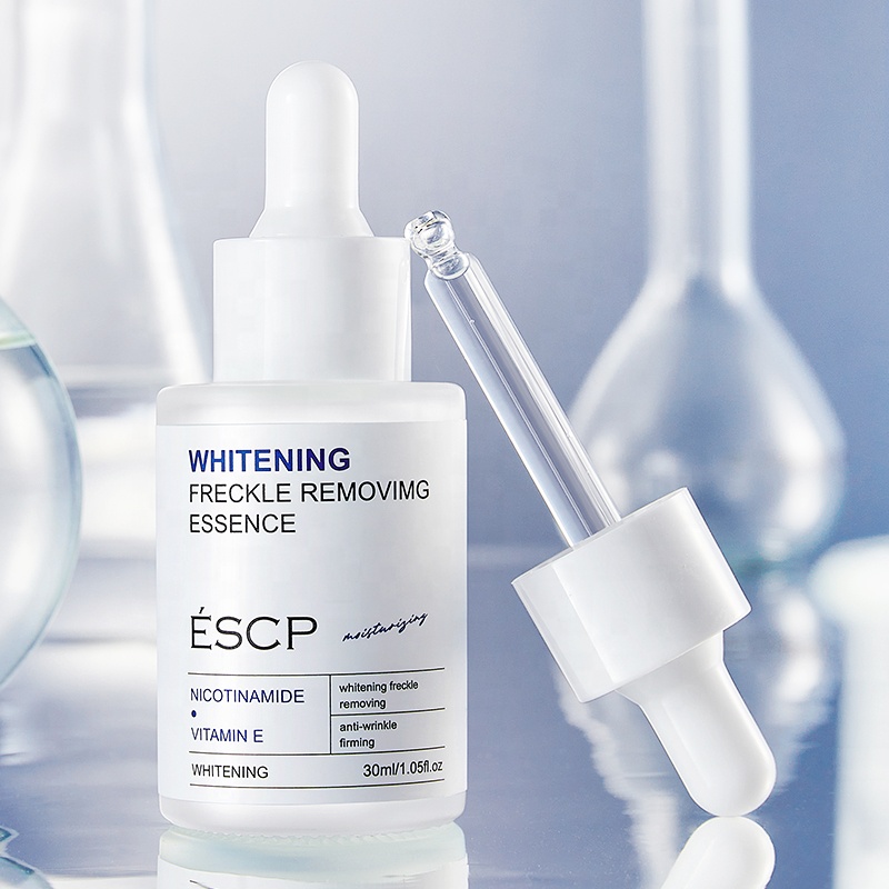 ESCP Whitening Face Serum 30ml Dark Spot Corrector Brightening Anti Pigmentation Essence for All Skin Types Wholesale