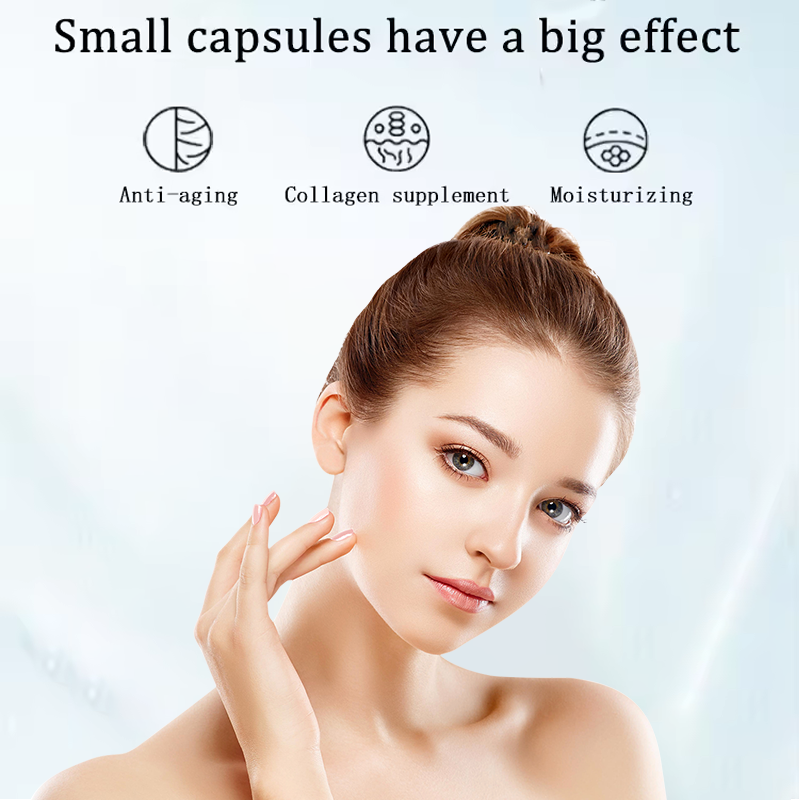 Professional Skincare OEM/ODM Vitamin E Anti-Aging Brightening Serum Dark Spot Corrector Radiant Glow Face Serum Capsule