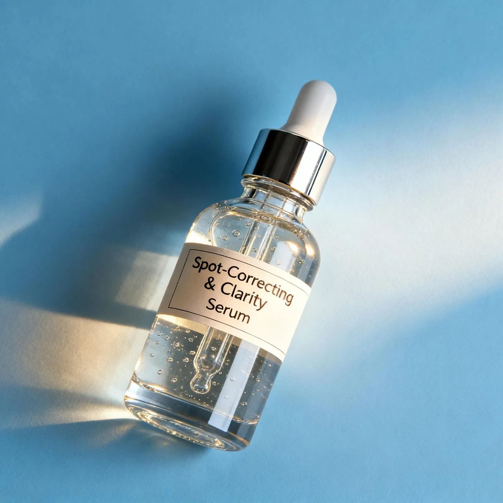 Organic Anti-Inflammatory and Acne-Fighting Face Serum with Tea Tree Oil and Salicylic Acid for Blemish Control and Skin Clarifying