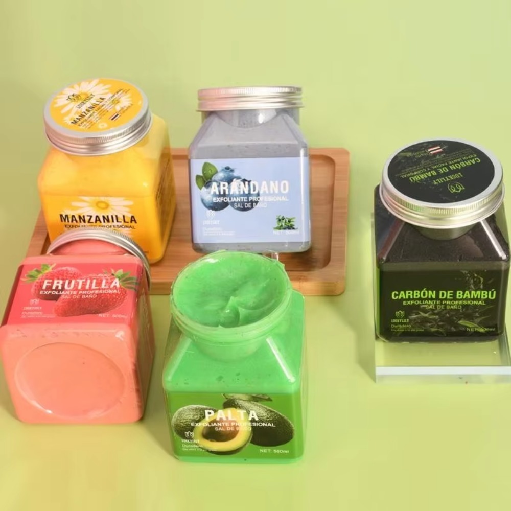 Body Scrub Natural Body Care Whitening Exfoliating Organic Skin Care Exfoliation Fruits Sea Salt Body Hand Foot Scrub