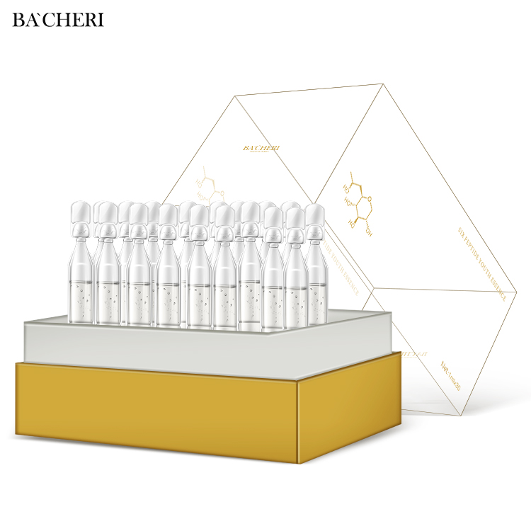 OEM ODM Wholesale Anti Aging Wrinkle Remove Fine Lines Six Peptide Firming Lifting Moisturizing Face Facial Serum Ampoules