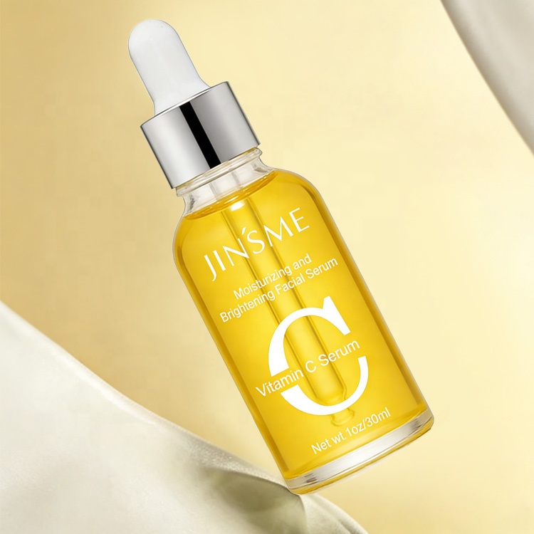 Custom Liquid Vitamin C Serum OEM ODM 30ml 10% Active VC with Hyaluronic Acid &amp; for Anti-Wrinkle Hydrating Firming Face