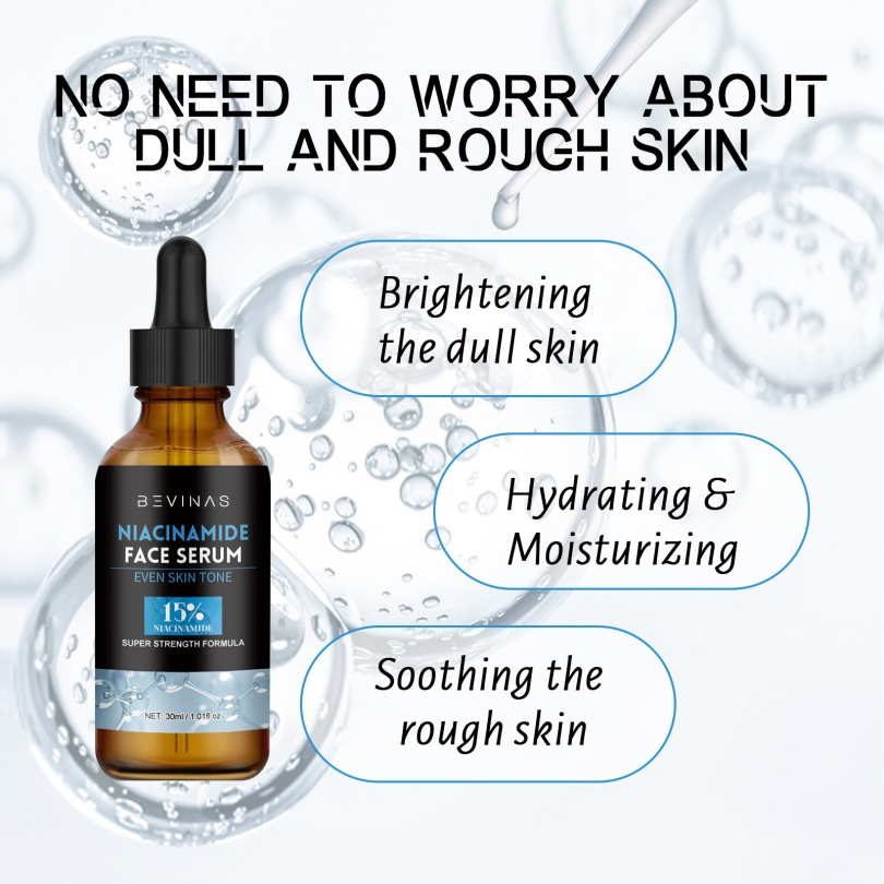 Oil-Control Hypoallergenic Natural ODM OEM Skin Care Face Serum for Facial Radiance