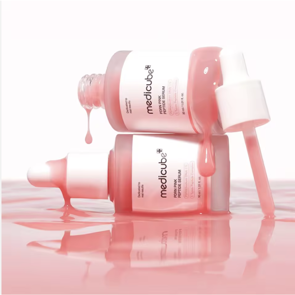 Medicube PDRN Pink Peptide Hyaluronic Acid Serum China Vegan Skincare Hydrating Moisturizing Anti-Wrinkle Firming