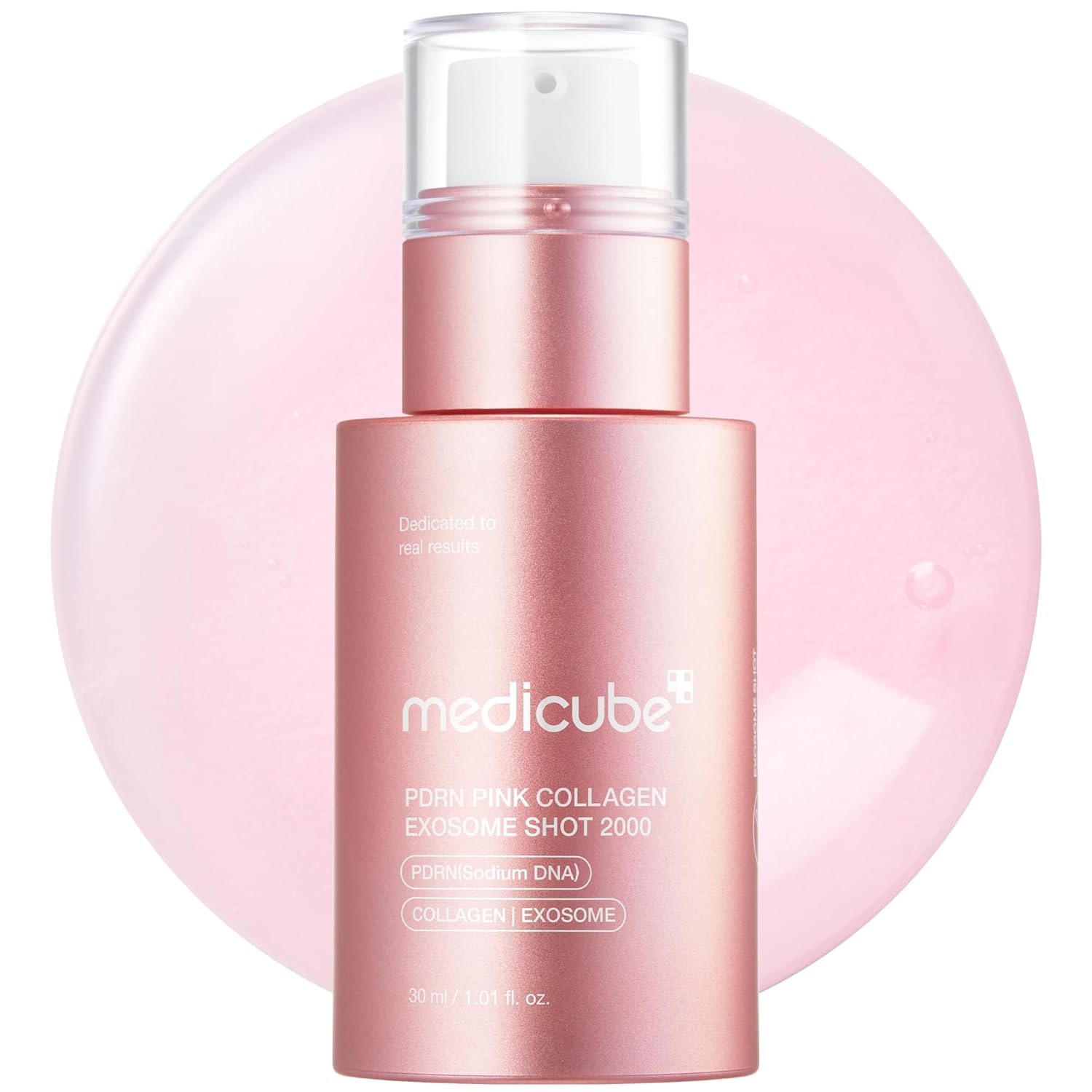 medicube Pink Collagen Shot Serum 2,000 PPM | Liquid Skin Booster Skin Care