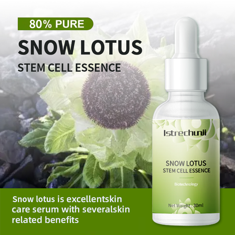 China Manufacturer Supply Long Lasting Scar Remover Acne Lreatment Smoothing Brightening 30ml Snow Lotus Extract Facial Serum
