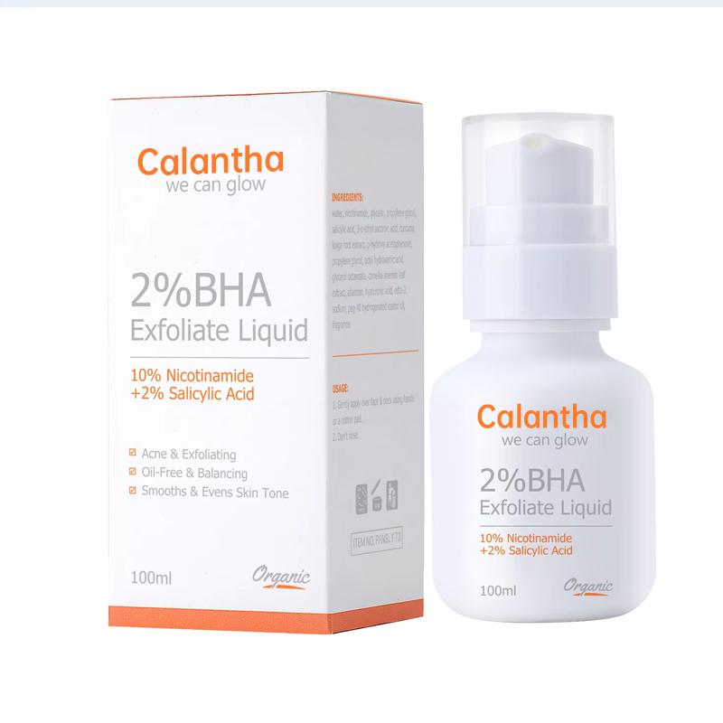 Wholesale 2% Salicylic Acid Exfoliating Facial Serum for Acne Scars and Dark Spots