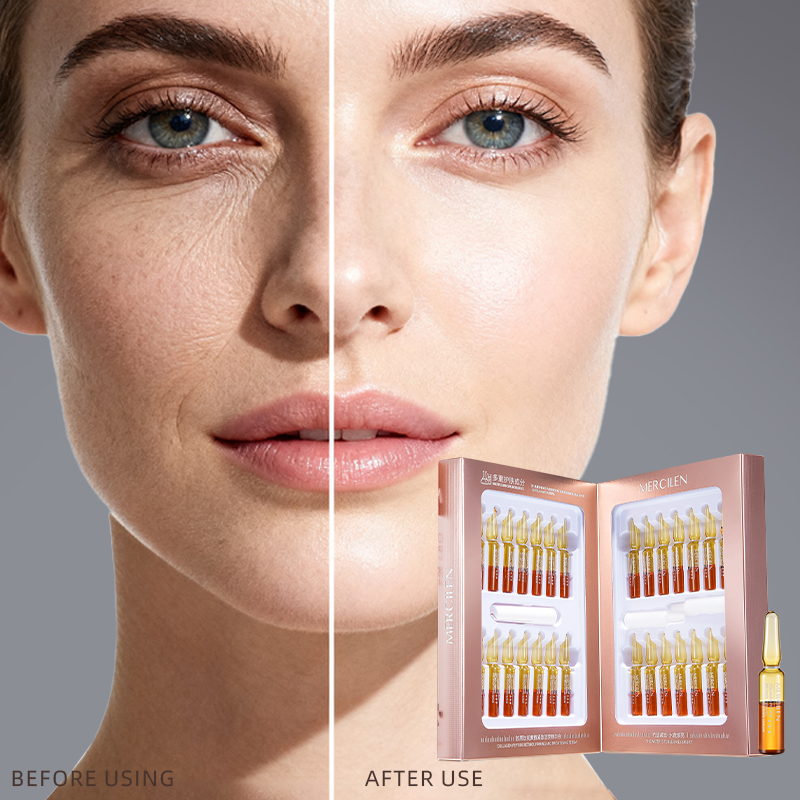 MERCILEN Retinol Facial Serum Moisturizer Anti Aging Retinol Serum Facial Repair Organic Hyaluronic Acid Skin Care Retinol Serum