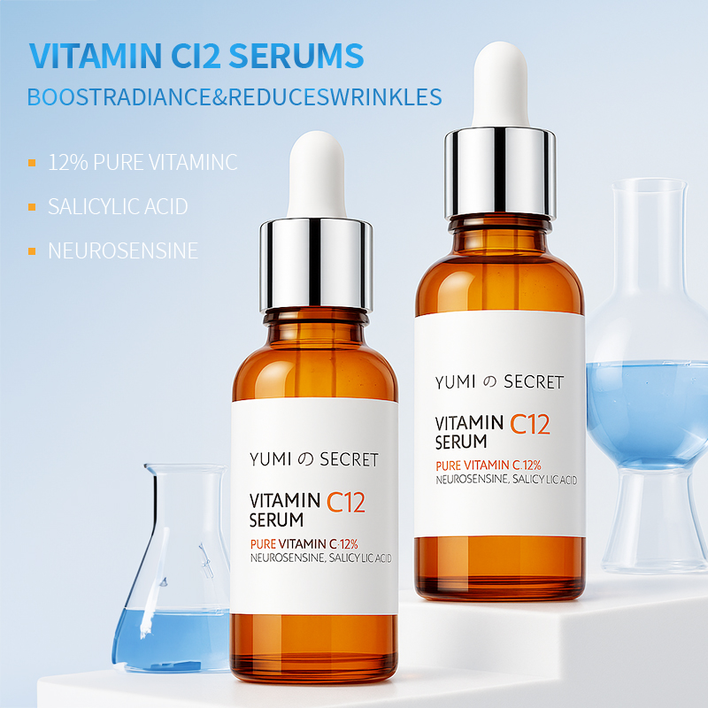 OEM Custom Skincare B3 Retinol + Vitamin C Antioxidant Serum Facial Bulk Order Private Brand