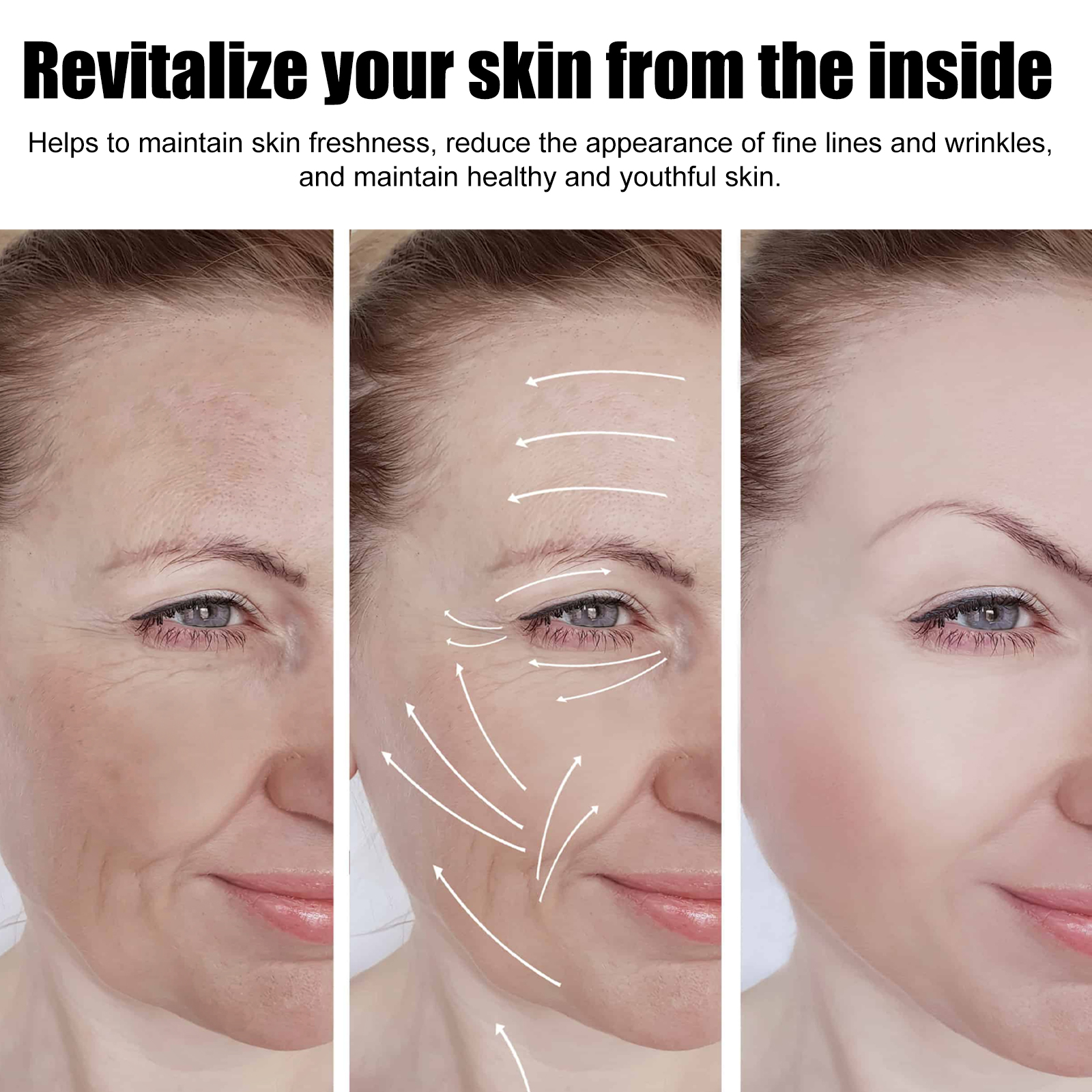 Firming Wrinkle Smoothing Instant Face Wrinkle Fading Moisturizing Skin Care Instant Facial Firming Lifting Essential Oil