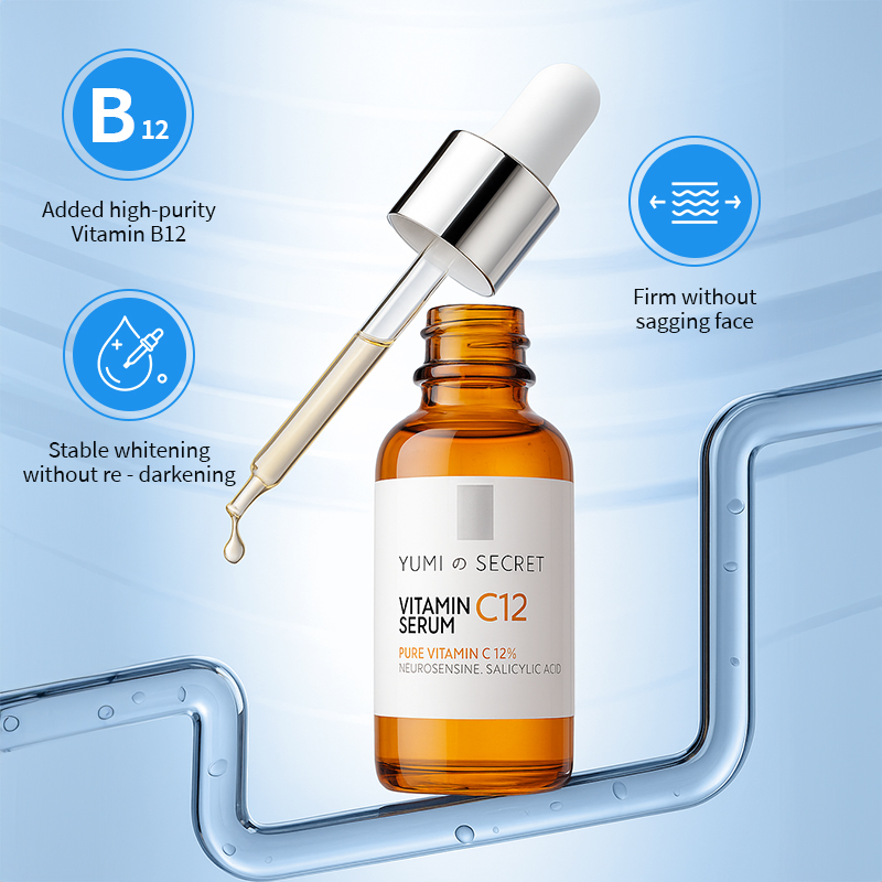 OEM Custom Skincare B3 Retinol + Vitamin C Antioxidant Serum Facial Bulk Order Private Brand