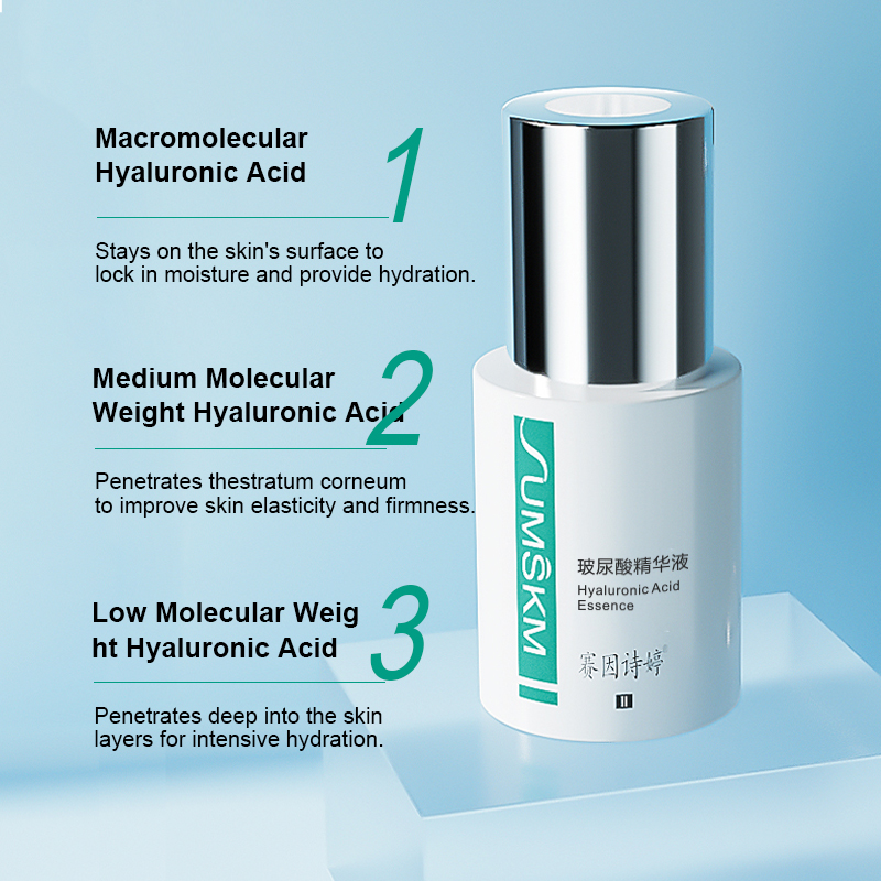 Hyaluronic Acid Serum - Deep Hydration Facial Essence, Long-lasting Moisture for All Skin Types