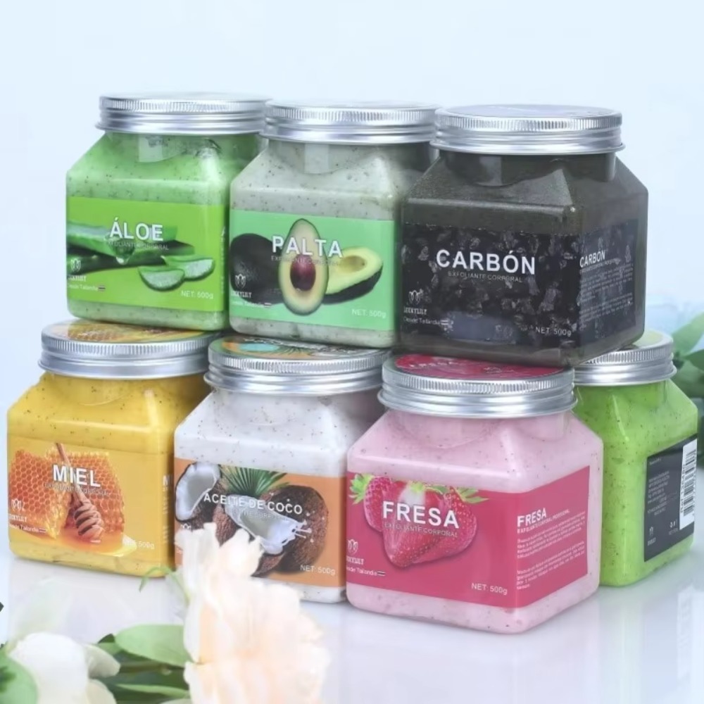 Body Scrub Natural Body Care Whitening Exfoliating Organic Skin Care Exfoliation Fruits Sea Salt Body Hand Foot Scrub
