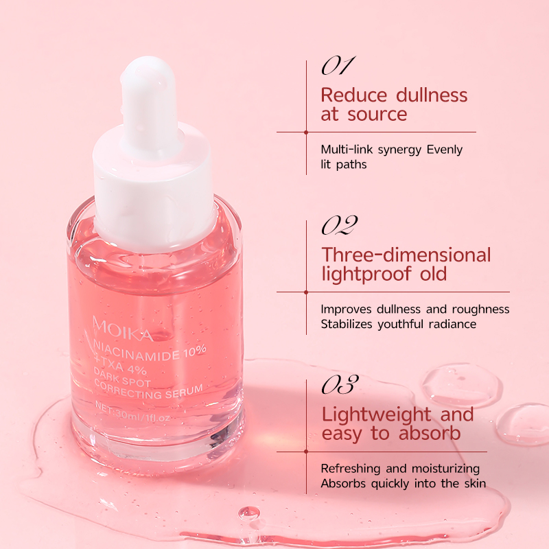 Korean OEM Hyaluronic Acid Niacinamide 10% + TXA 4% Dark Spot Serum Hyperpigmentation Correcting Brightening Serum