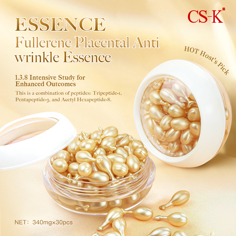 Anti-Aging Skin Care Serum Special Tightening Anti-Wrinkle Facial Oil Fullerene Placenta