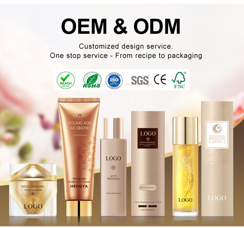 OEM High Quality Liquid Whitening Vitamin C Serum with Hyaluronic Acid for Face Anti-Aging &amp; Anti-Wrinkle Skin Care 30ml