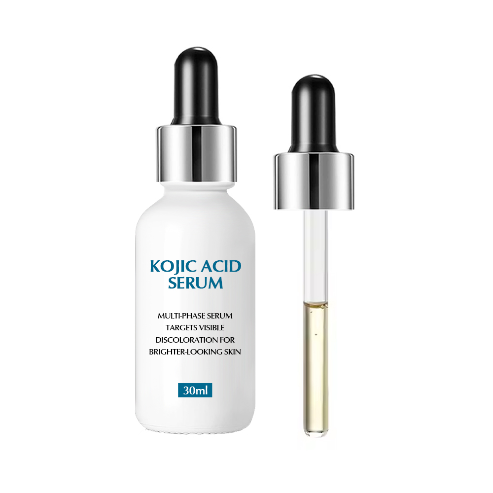 Private Label Freckle Lightening Skincare Korean Face Whitening Whiting Dark Spot Removal Remover Corrector Kojic Acid Serum