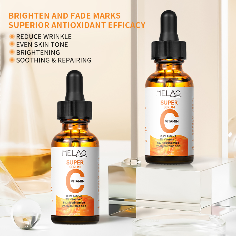 Skin Care Serum Natural Beauty Product Dark Spot Corrector Vitamin C Facial Serum