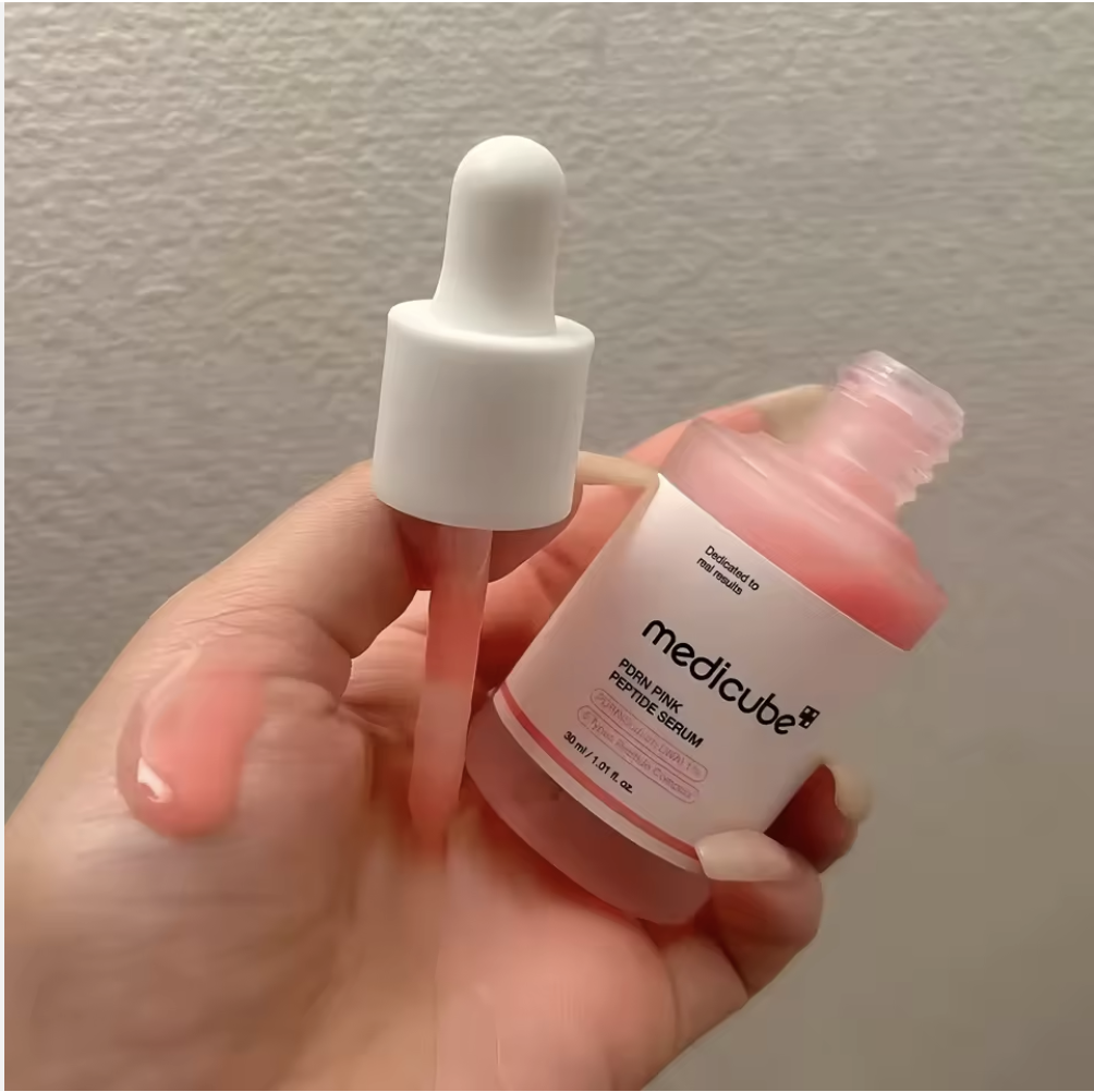 Medicube PDRN Pink Peptide Hyaluronic Acid Serum China Vegan Skincare Hydrating Moisturizing Anti-Wrinkle Firming