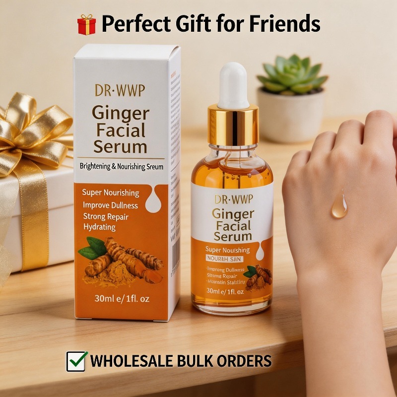 OEM Private LOGO Vegan Organic Anti-Aging Herbal Facial Skin Care Vitamin C Collagen Kojic Acid Turmeric Face Serum