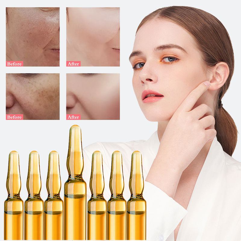 Advanced Anti-Aging Collagen &amp; Elastin Boosting Hydrating Firming Rejuvenating Facial Serum Ampoule (High-Purity Liquid Formula)
