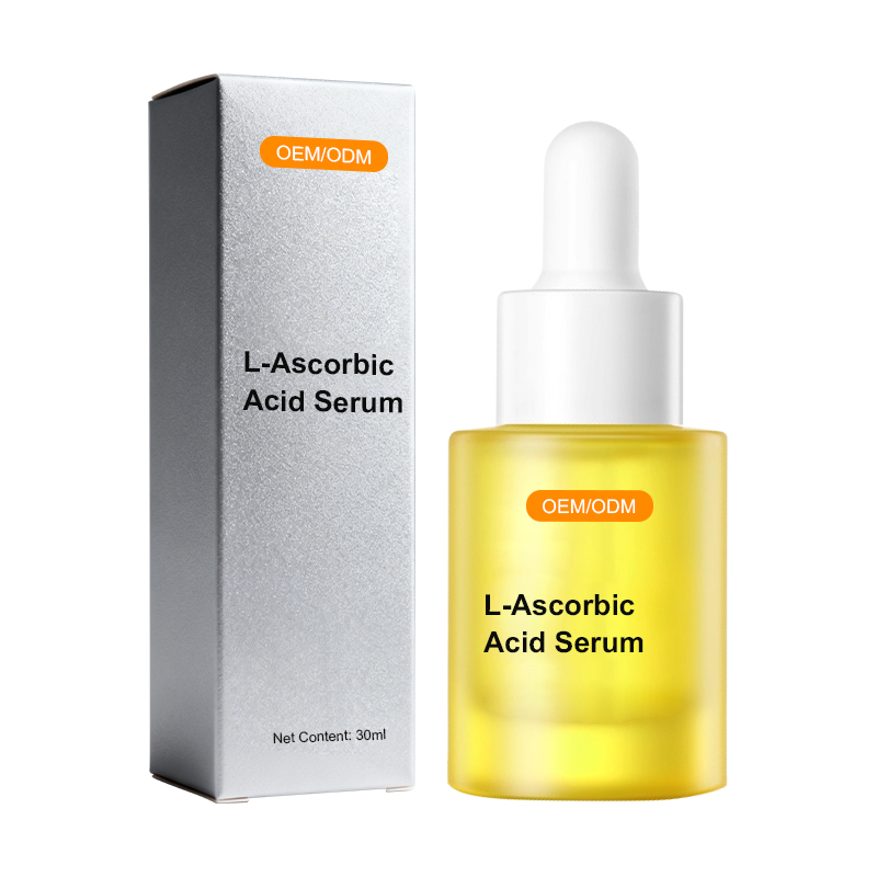 L-Ascorbic Acid Vitamin C Serum - Hyaluronic Acid + Niacinamide, Brightening &amp; Even Skin Tone For Dull Skin