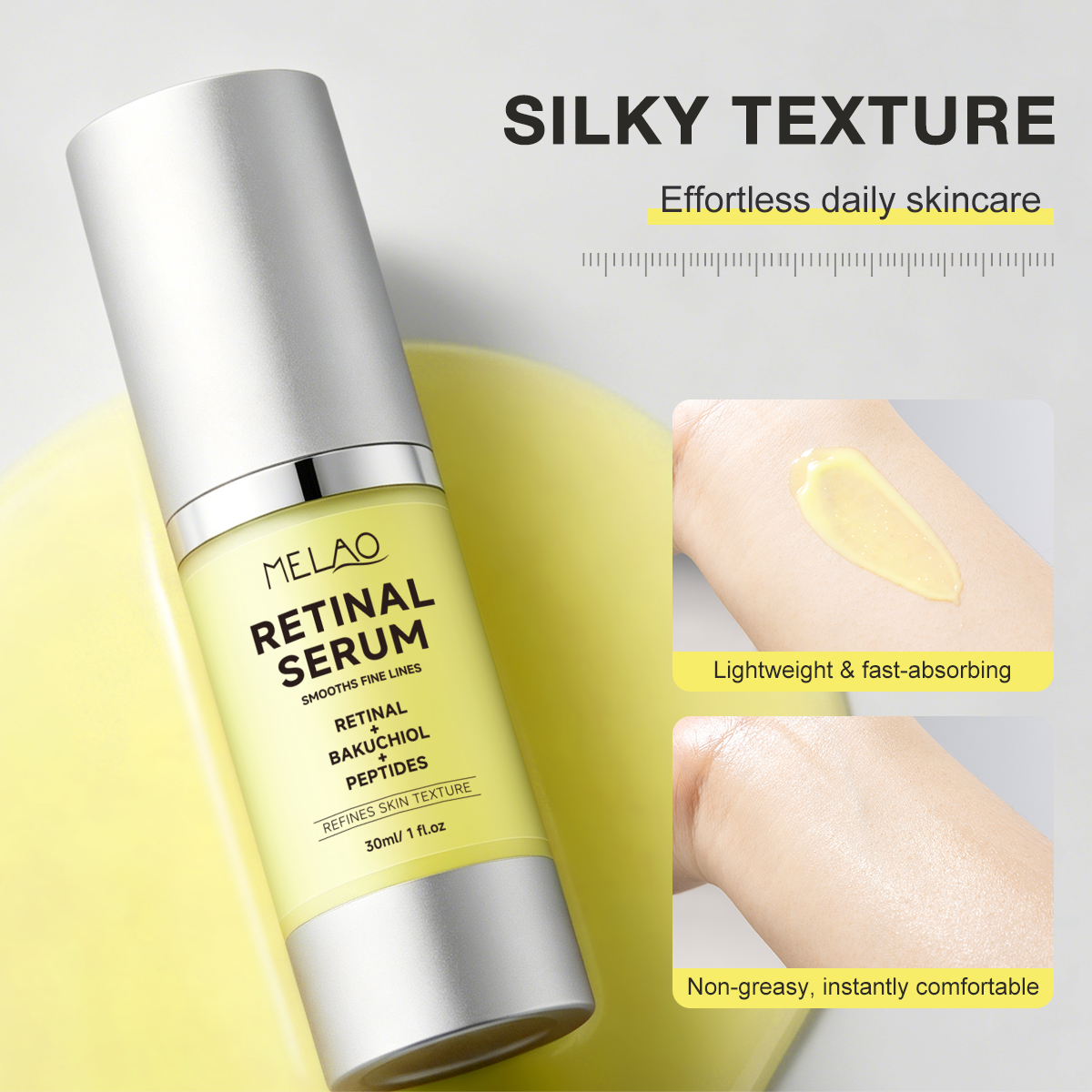 OEM Reduces Fine Lines Boosts Collagen Lifts Gentle Anti-Aging Essence Skin Care Firming Tightening Anti Aging Retinal Serum