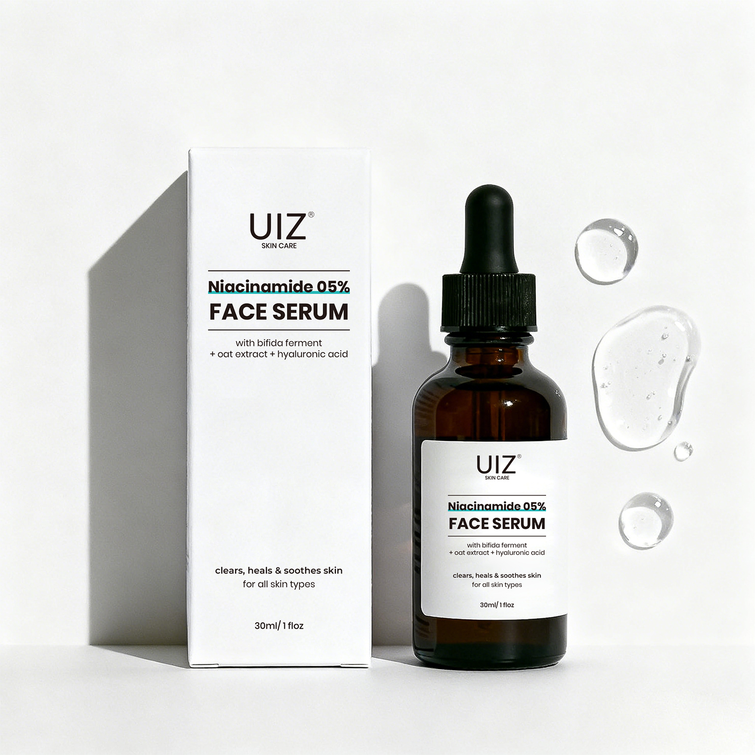 For Original Brand Skin Care Serum 10% Niacinamide &amp; 4% Tranexamic Acid Dark Spot Corrector &amp; Glowing Effect