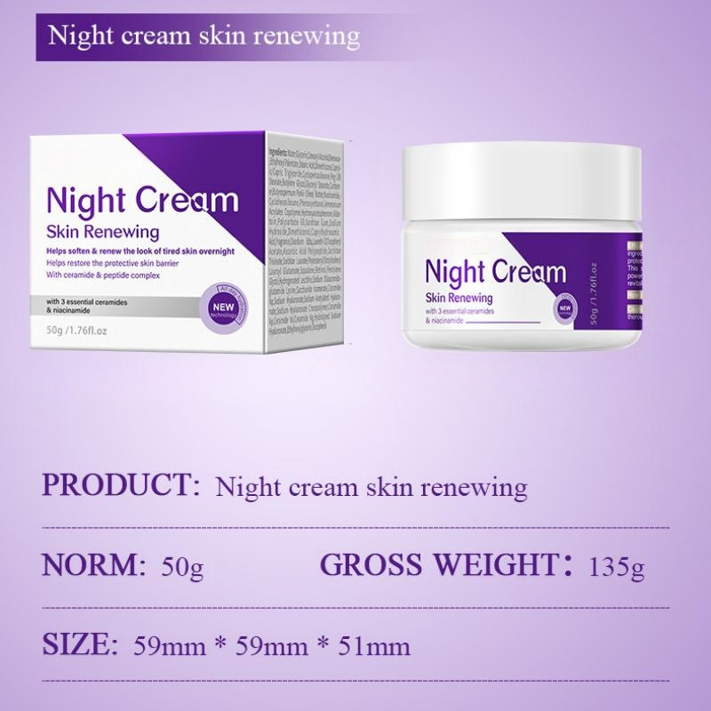 OEM/ODM Soothing Night Balm with Centella Asiatica for Overnight Skin Repair Face Cream