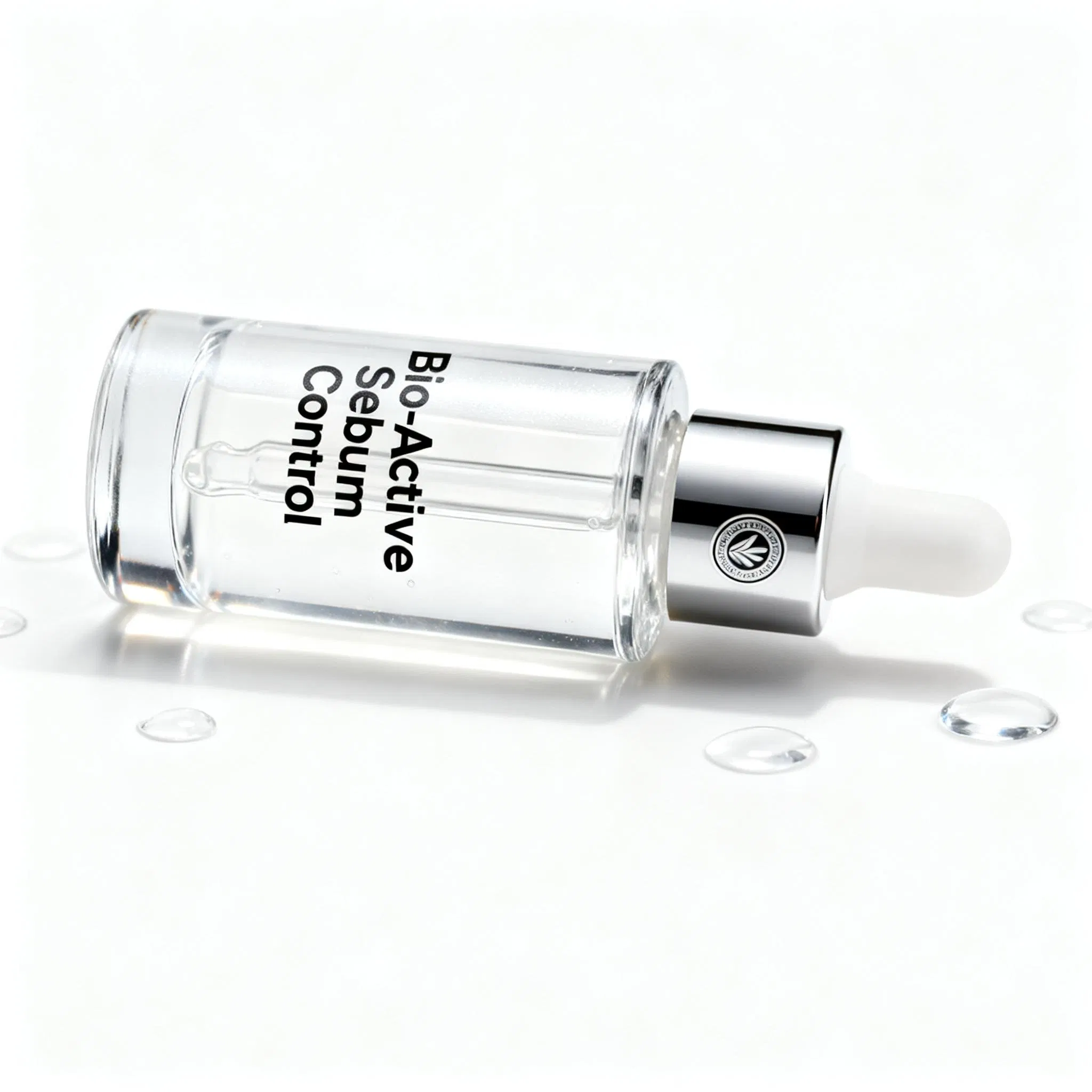 Korean Style Oil-Control and Exfoliating Face Serum with Honeysuckle Ferment Filter and White Willow Bark for Blackhead and Whitehead Removal