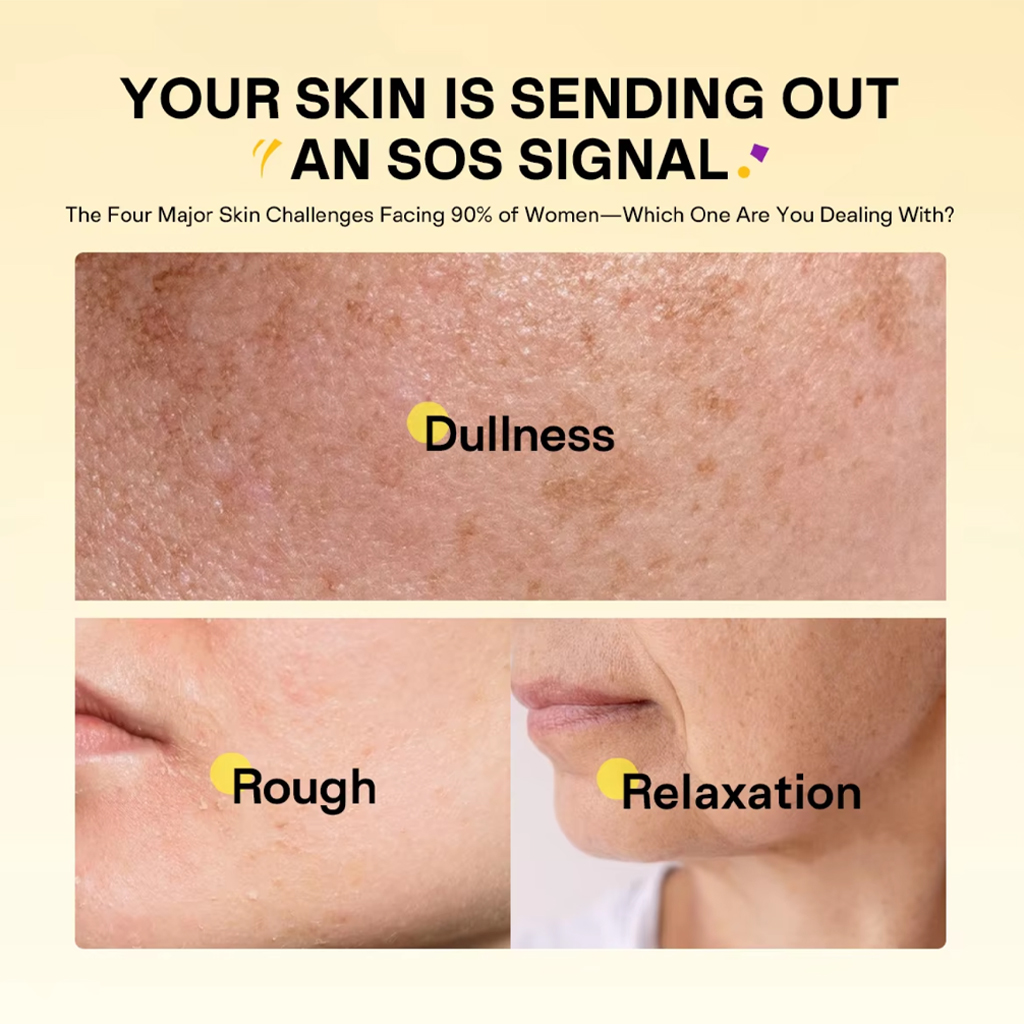 Private Label 4-Step Skincare Solution Set Anti-Aging Anti-Wrinkle Kojic Acid Turmeric Serum NAD+ Collagen Peptide Plumping