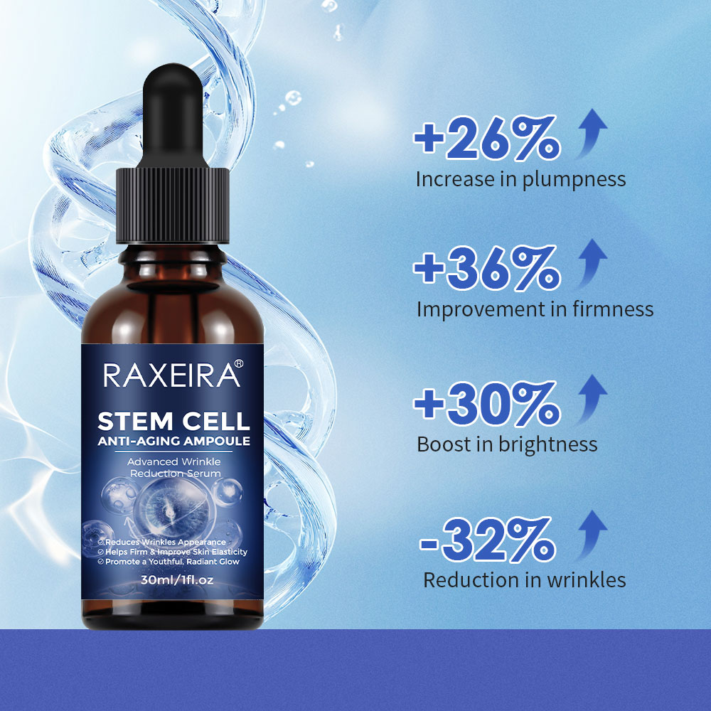 Anti-Aging Anti-Wrinkle Whitening STEM CELL Collagen Peptide Gold Serum Ampule for Face